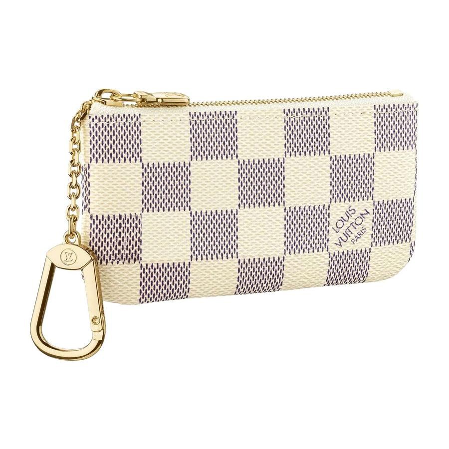 Fake Louis Vuitton Key Pouch Damier Azur Canvas N62659 Online